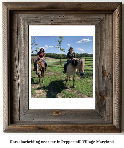 horseback riding near me in Peppermill Village, Maryland